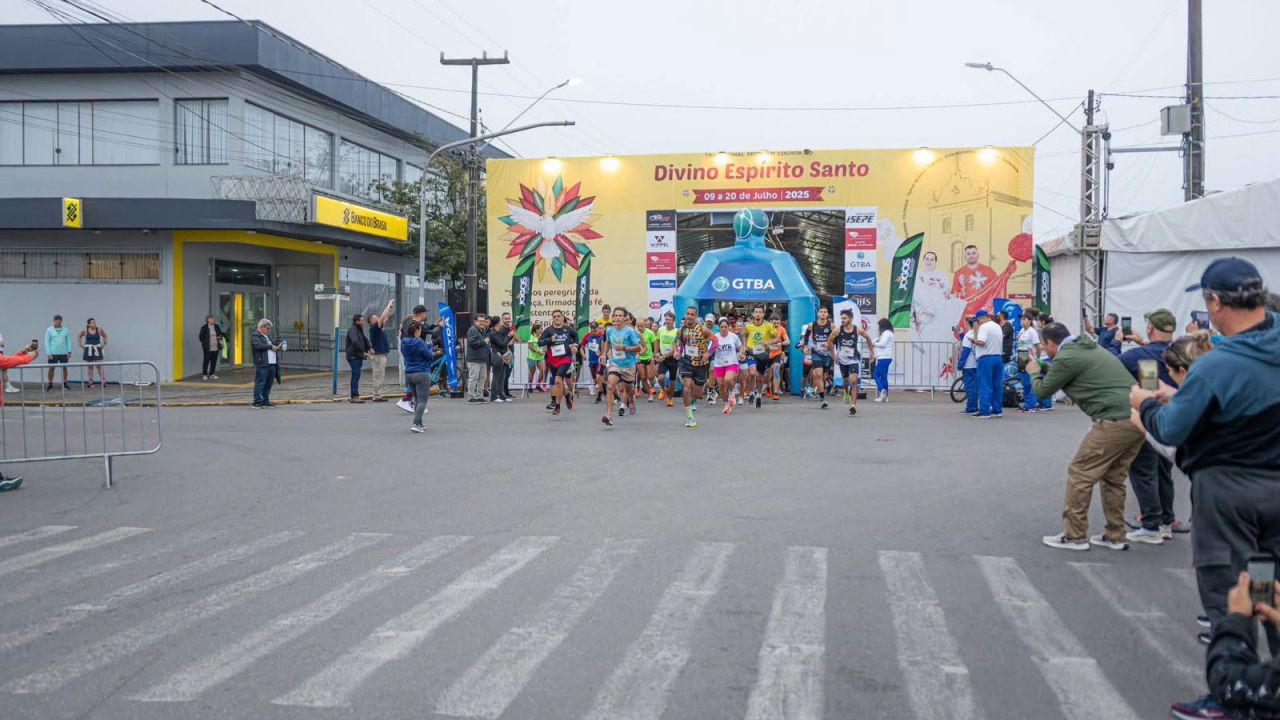 2ª Corrida do Divino encerra inscrições no dia 9 de julho e terá alteração no percurso