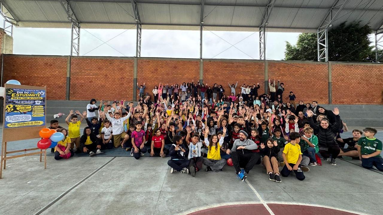 Dia do Estudante é celebrado com esporte e diversão na Escola Municipal João Gualberto da Silva